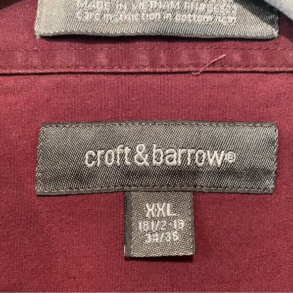 Men’s Croft & Barrow button down shirt size XXL - Picture 3 of 3
